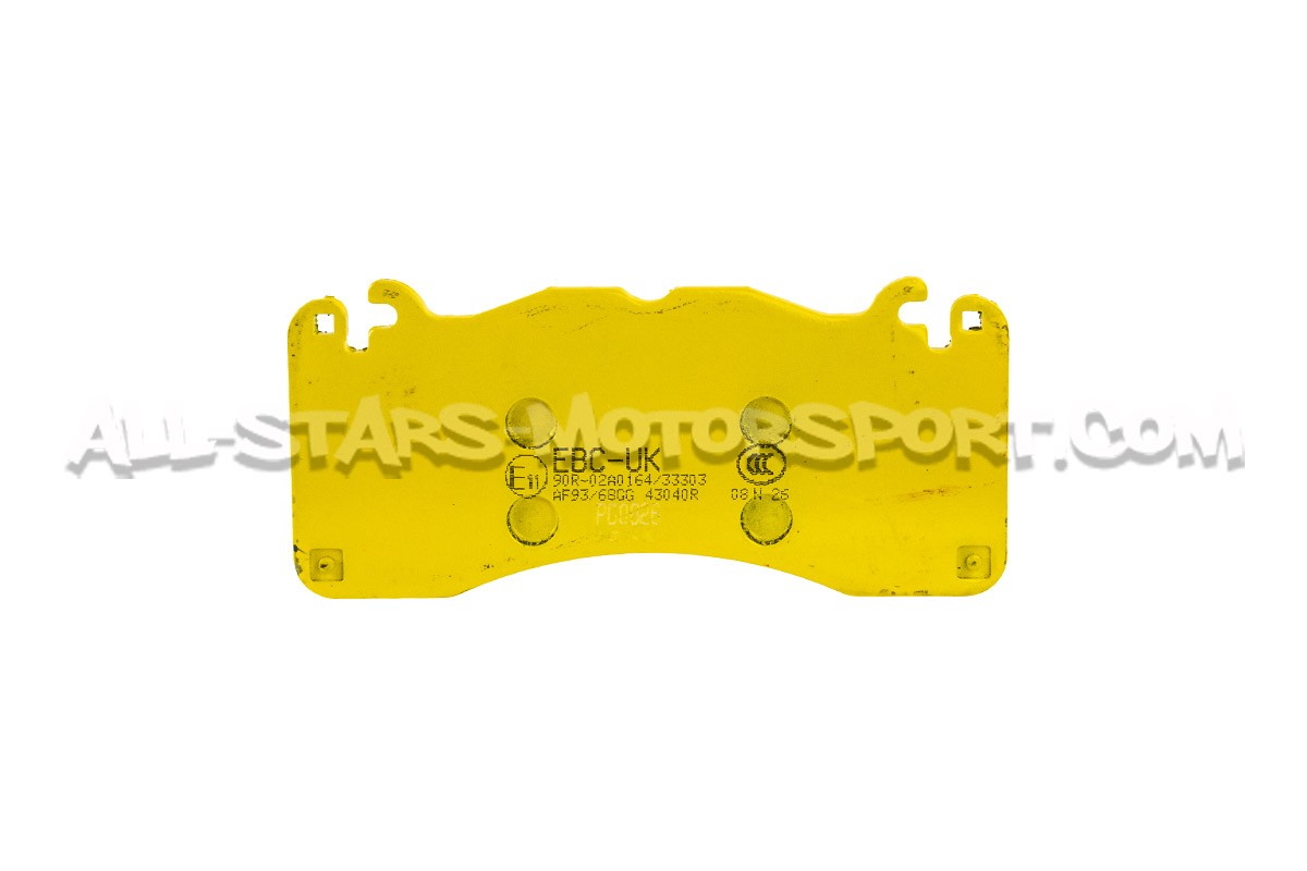 Ford Mustang GT S550 5.0 V8 EBC Yellow Stuff Front Brake Pads