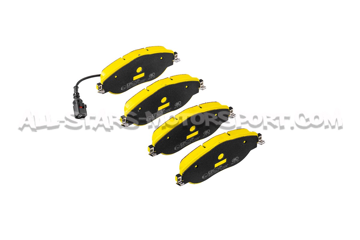 Audi S3 8V / SQ2 / Leon 3 Cupra / Golf 7 GTI (Perf) / Golf 7 R EBC Yellow Stuff Front Brake Pads