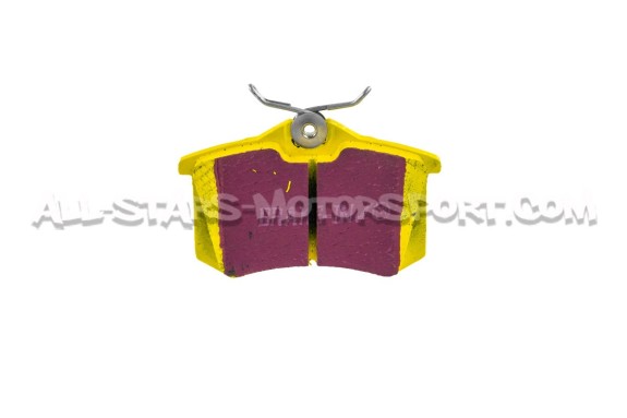 Plaquettes arriere EBC Yellow Stuff pour S3 8L / TT 8N / Clio RS / ...
