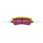 Pastillas de freno traseras EBC Yellow Stuff para Mustang S550 Ecoboost / 5.0 V8