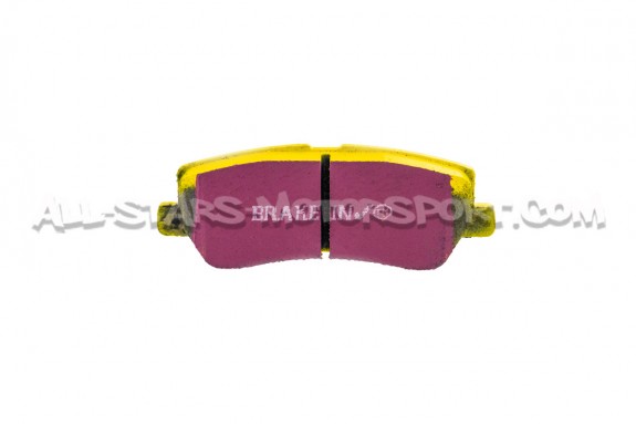 Pastillas de freno traseras EBC Yellow Stuff para Mustang S550 Ecob...