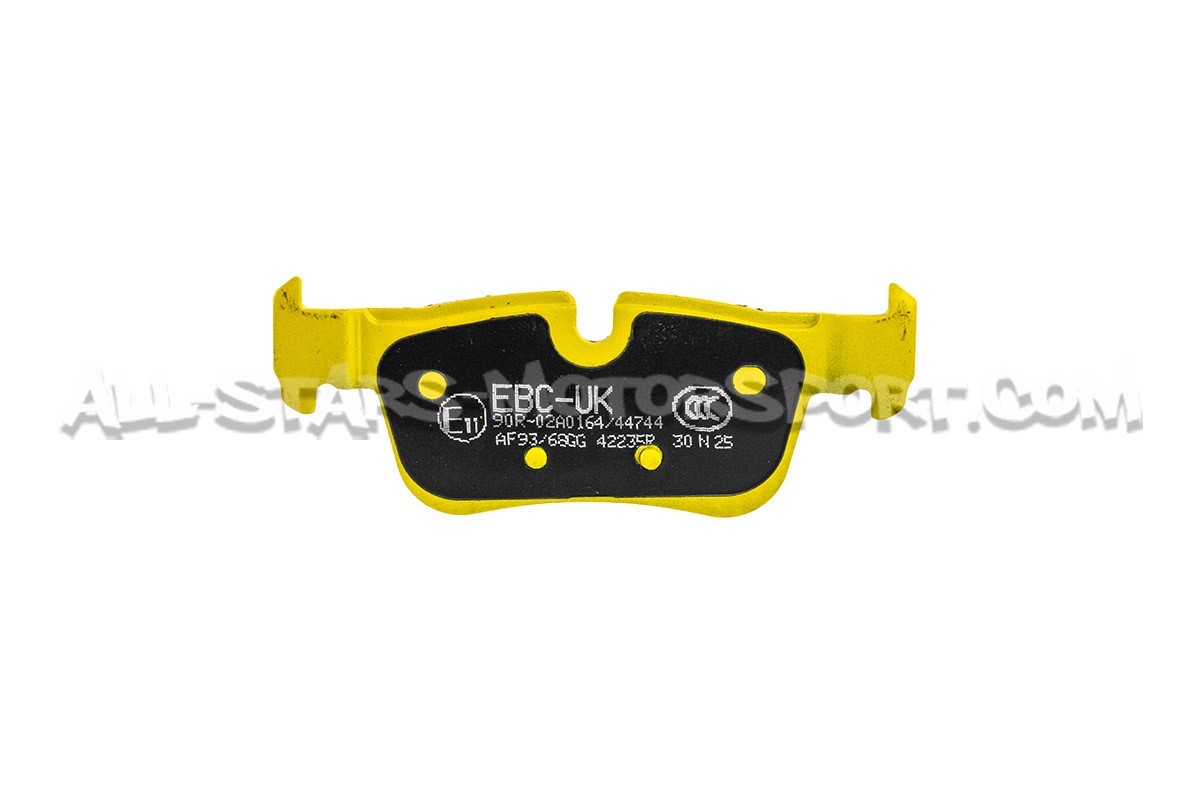 Mini JCW GP3 / Cooper S F6X EBC Yellow Stuff Rear Brake Pads