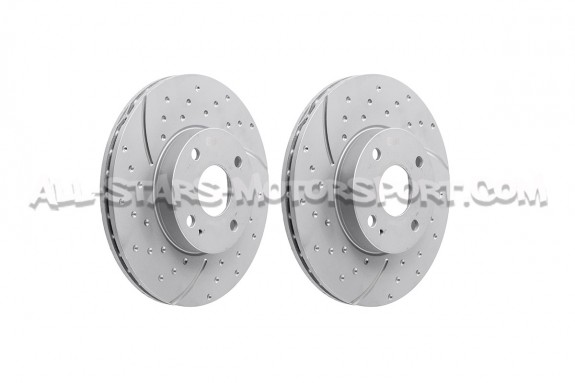 Disques de frein avants EBC Turbo Grooved pour Mazda MX5 NB / NA 1.8