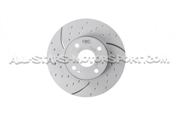 Discos de freno delanteros EBC Turbo Grooved para Mazda MX5 NB / NA...