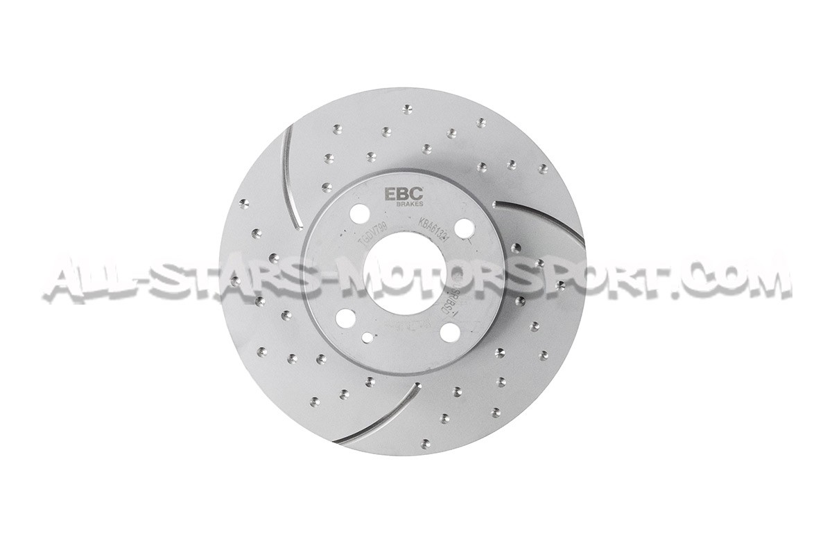 Discos de freno delanteros EBC Turbo Grooved para Mazda MX5 NB / NA...