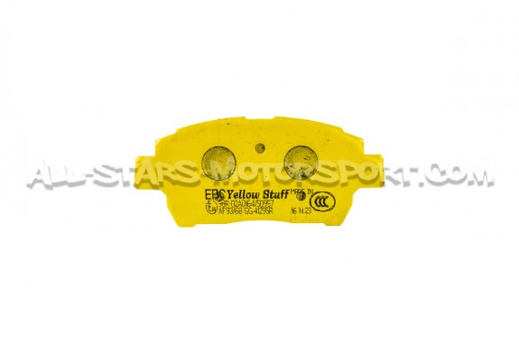 Plaquettes de frein avants EBC Yellow Stuff pour Toyota MR2 ZZW30