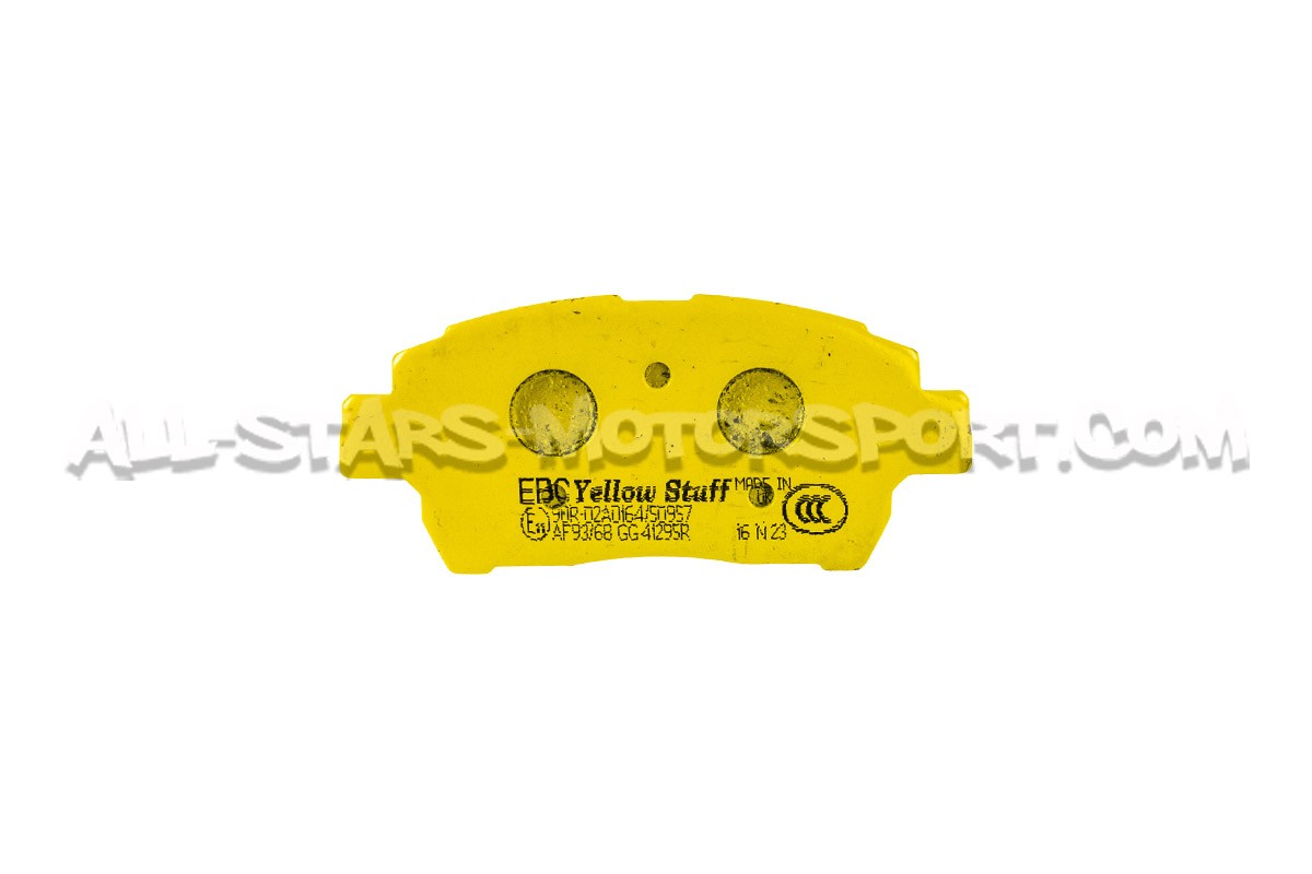 Toyota MR2 ZZW30 EBC Yellow Stuff Front Brake Pads