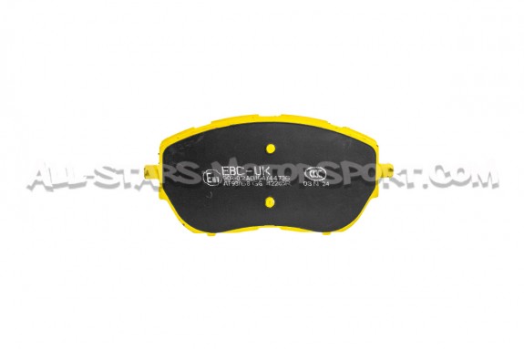 Pastillas de freno delanteras EBC Yellow Stuff para Peugeot 308 GTI...
