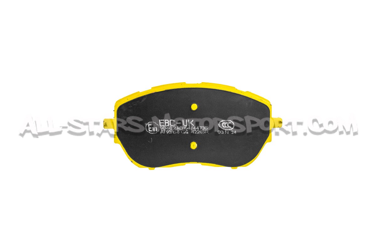 Peugeot 308 GTI 330mm EBC Yellow Stuff Front Brake Pads