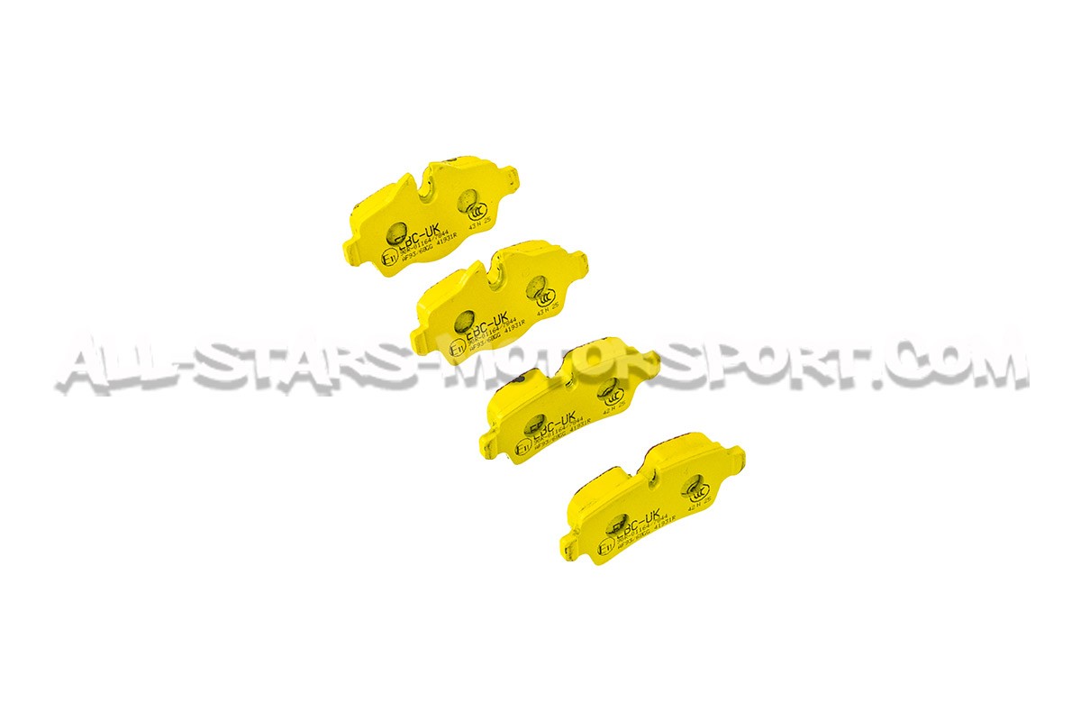 Pastillas de freno traseras EBC Yellow Stuff para Mini Cooper S / J...