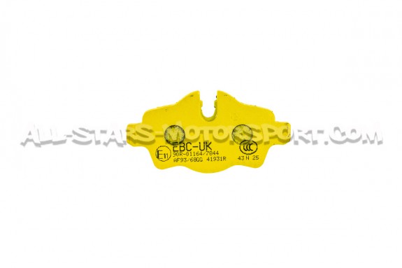 Pastillas de freno traseras EBC Yellow Stuff para Mini Cooper S / J...