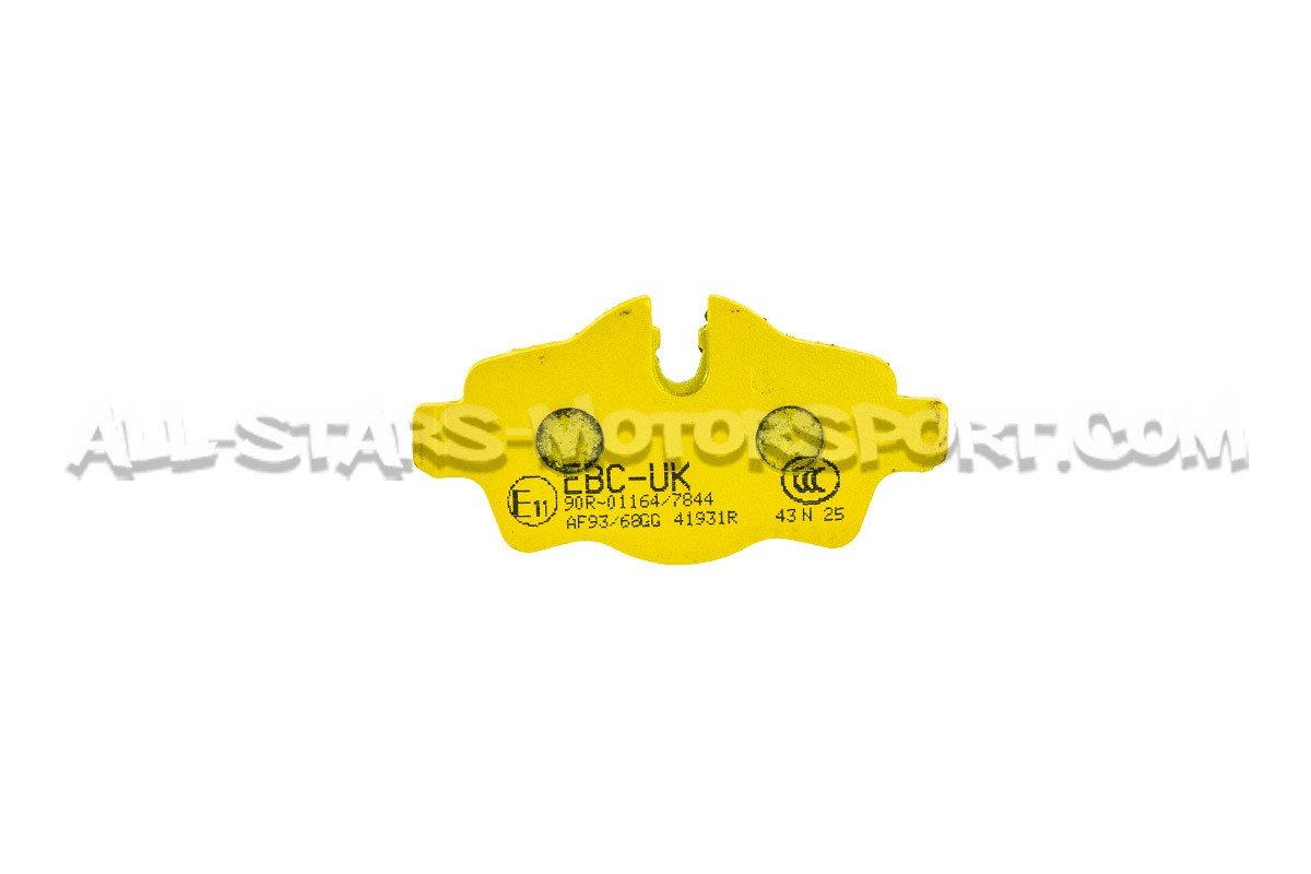 Plaquettes de frein arrieres EBC Yellow Stuff pour Mini Cooper S / ...