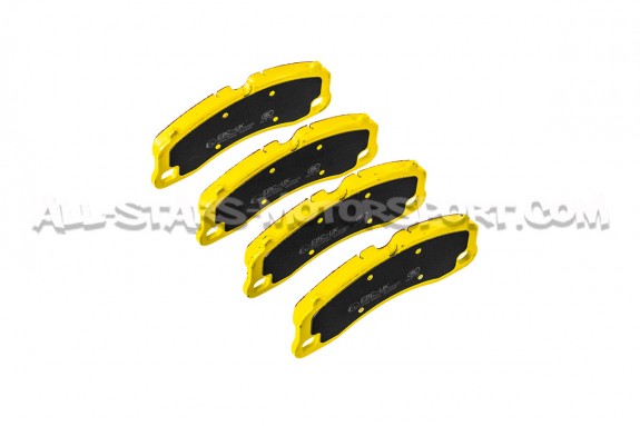 Pastillas de freno delanteras EBC Yellow Stuff para Porsche 991 Tur...