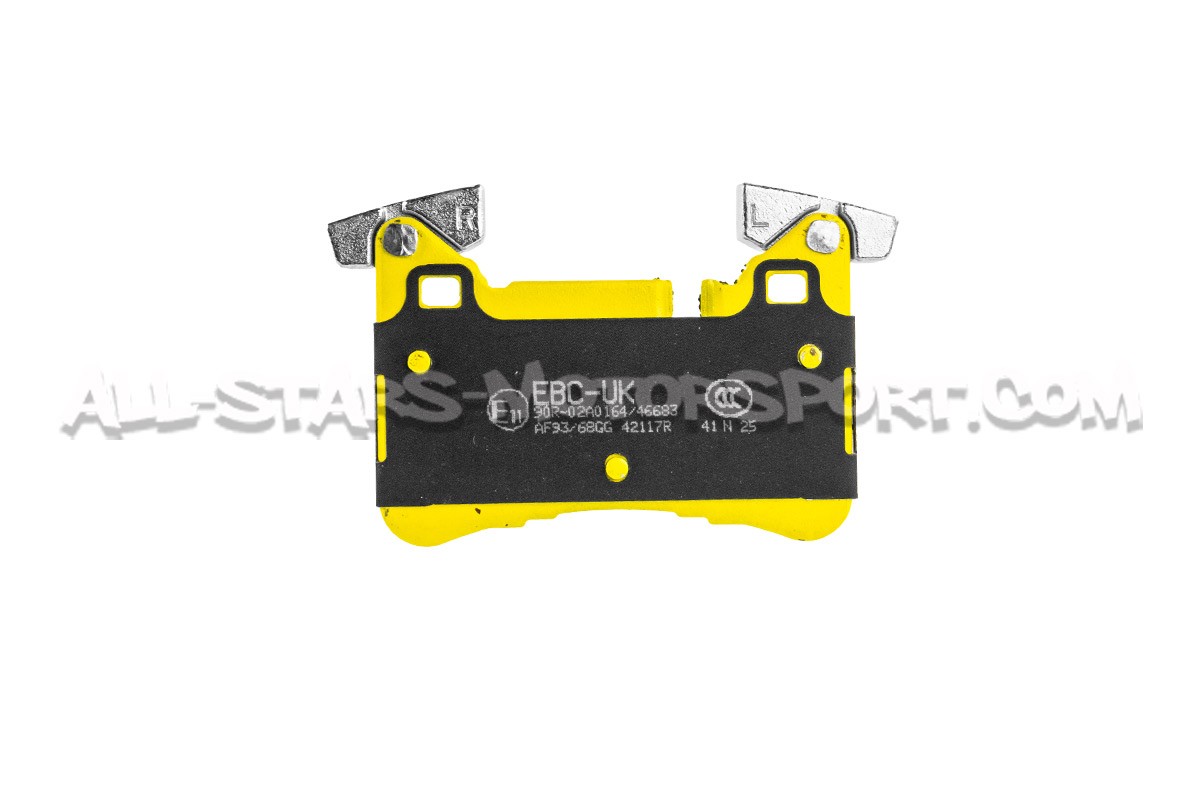 Pastillas de freno traseras EBC Yellow Stuff para Mercedes C63 AMG ...