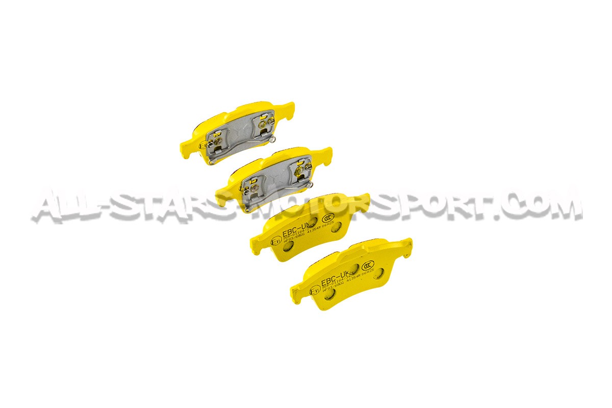 Pastillas de freno traseras EBC Yellow Stuff para Renault Megane 2 RS