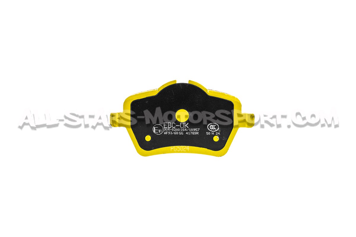 Plaquettes de frein avants EBC Yellow Stuff pour Mini Cooper S R56 ...