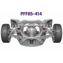 Silentblocks traseros de brazos delanteros Powerflex para Audi S3 8...