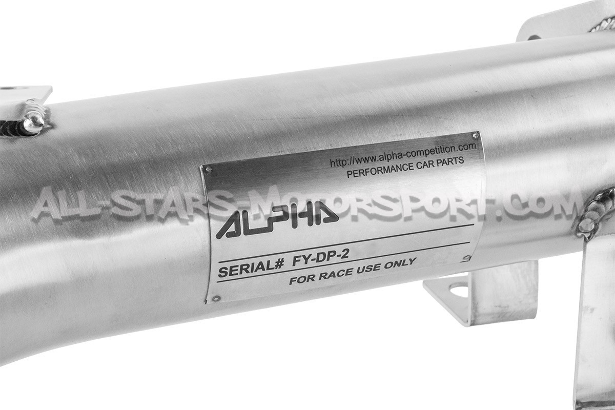 Abarth 595 (IHI Turbo) Alpha Competition Decat Downpipe