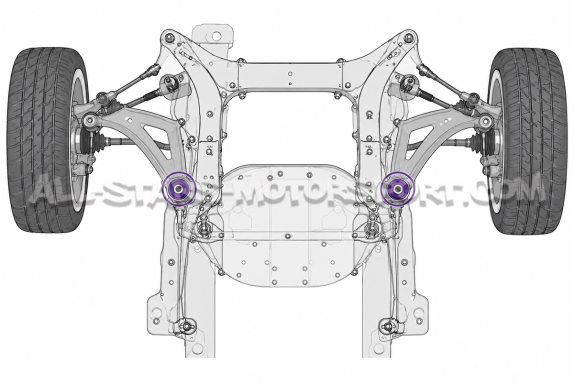 Mini Cooper S / JCW F56 and BMW 135i F4x Powerflex Front Wishbone R...