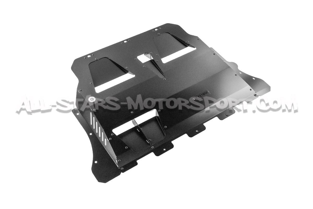Tapa motor inferior / cubre carter de aluminium Airtec para Golf 7 GTI / Golf 7 R
