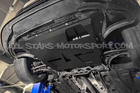 Cache moteur / protection inférieure en aluminium Airtec pour Golf ...