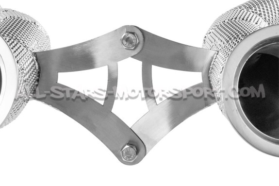Downpipes descatalizadas Alpha Competition para Ferrari 458