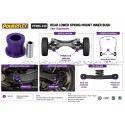 Silentblocks exteriores Powerflex del brazo inferior trasero para G...