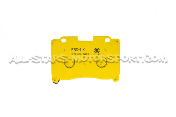 Plaquettes de frein avants EBC Yellow Stuff pour Toyota Supra MK4 2JZ
