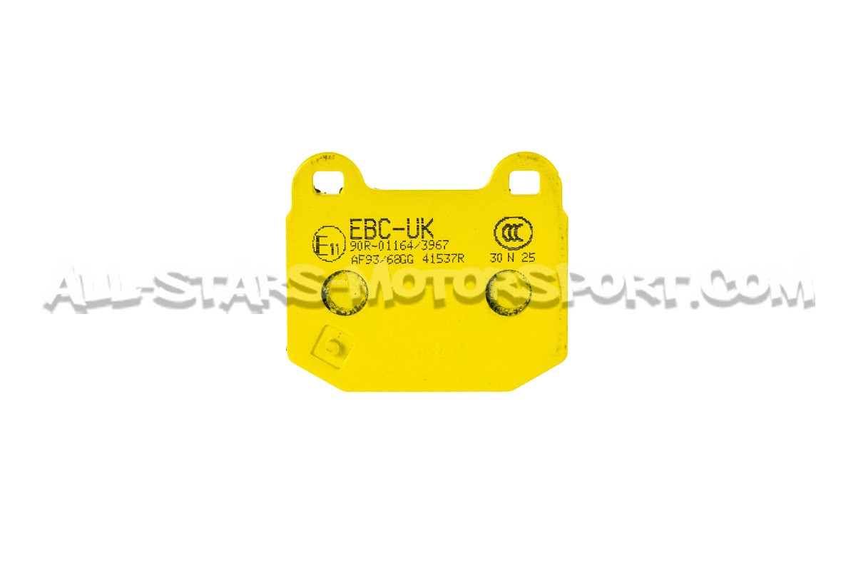 Subaru Impreza WRX STI and Nissan 350Z (Brembo) EBC Yellow Stuff Re...
