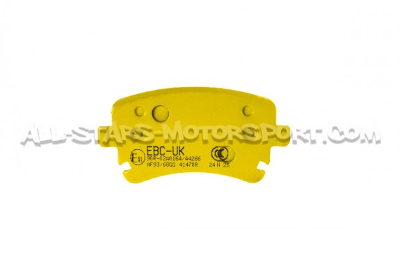 Pastillas de freno traseras EBC Yellow Stuff para Audi RS4 B7 y RS6...