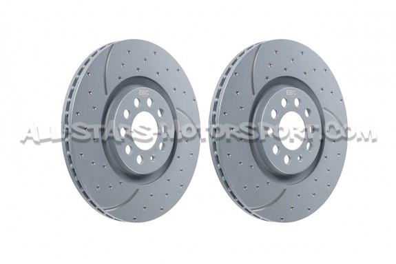 Discos de freno delanteros EBC Turbo Grooved para Audi S1 / S3 8L /...