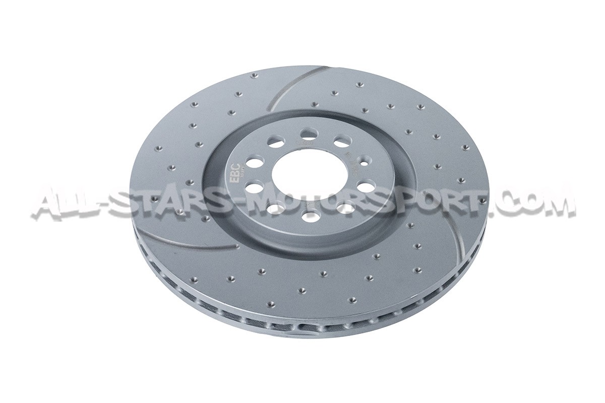 Discos de freno delanteros EBC Turbo Grooved para Audi S1 / S3 8L /...