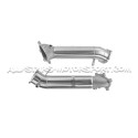 Downpipes descatalizadas Alpha Competition para Nissan R35 GTR
