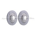 Disques de frein arrières EBC Turbo Grooved pour Mazda RX8