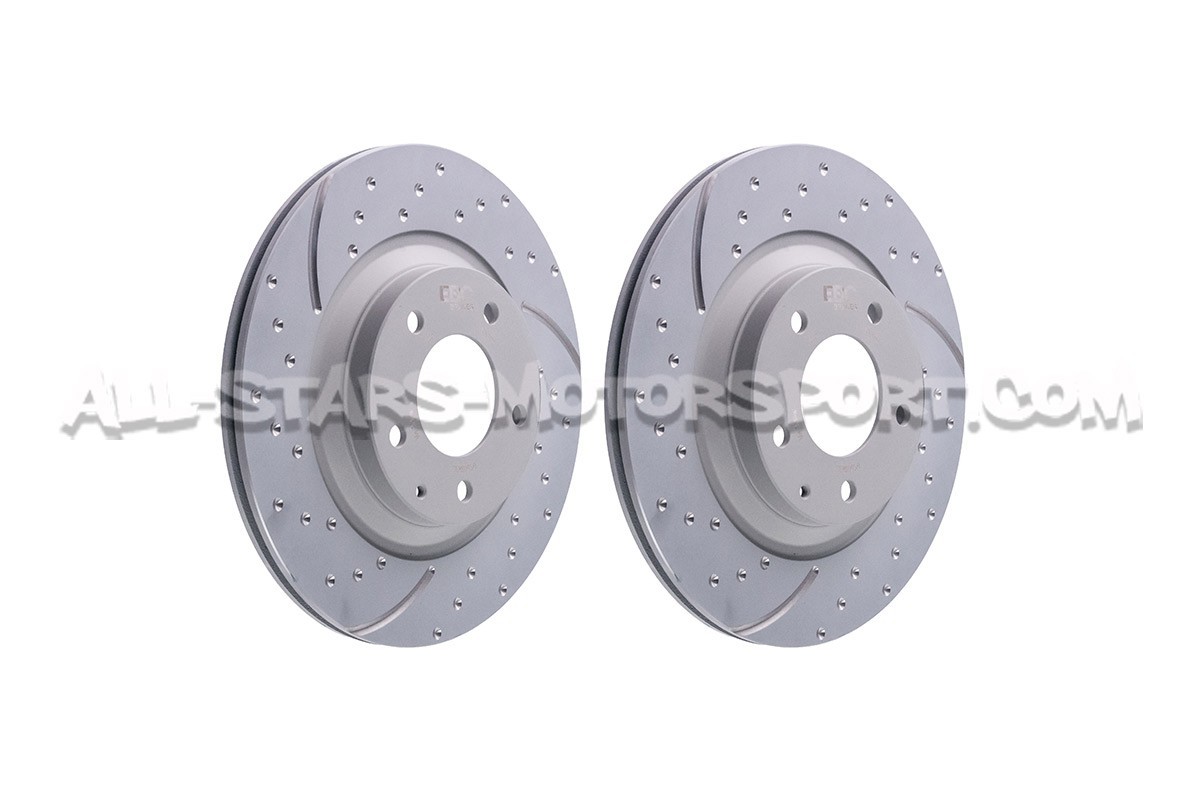 Disques de frein arrières EBC Turbo Grooved pour Mazda RX8