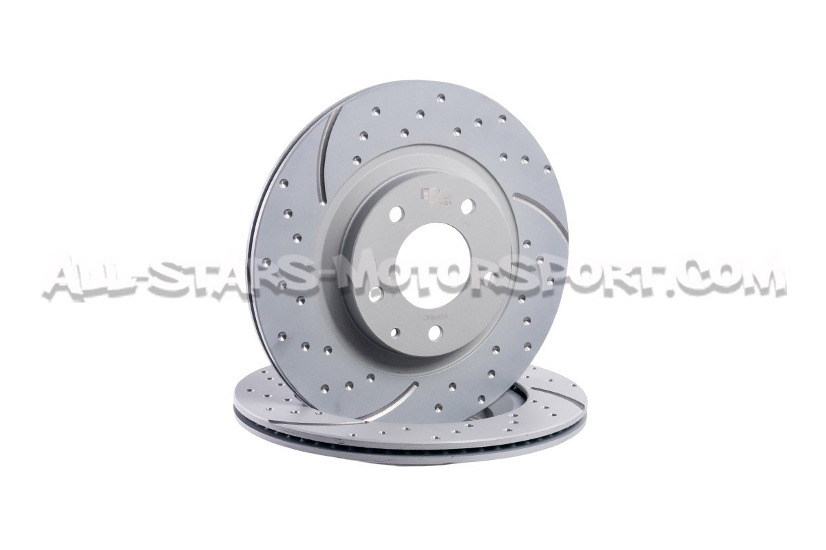 Disques de frein arrières EBC Turbo Grooved pour Mazda RX8