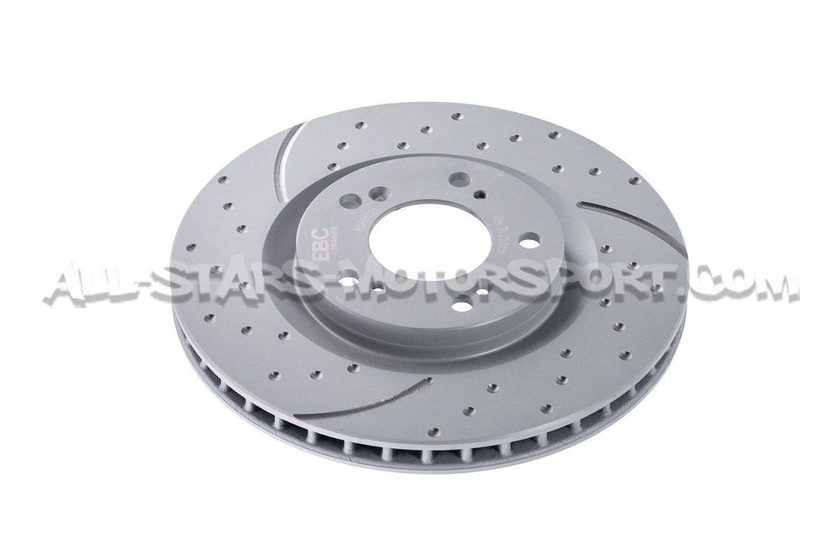 Discos de freno delanteros EBC Turbo Grooved para Honda S2000