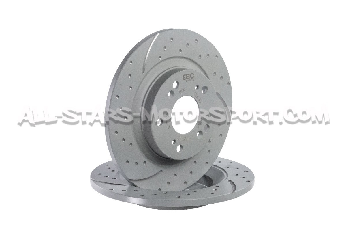Disques de frein arrières EBC Turbo Grooved pour Honda S2000