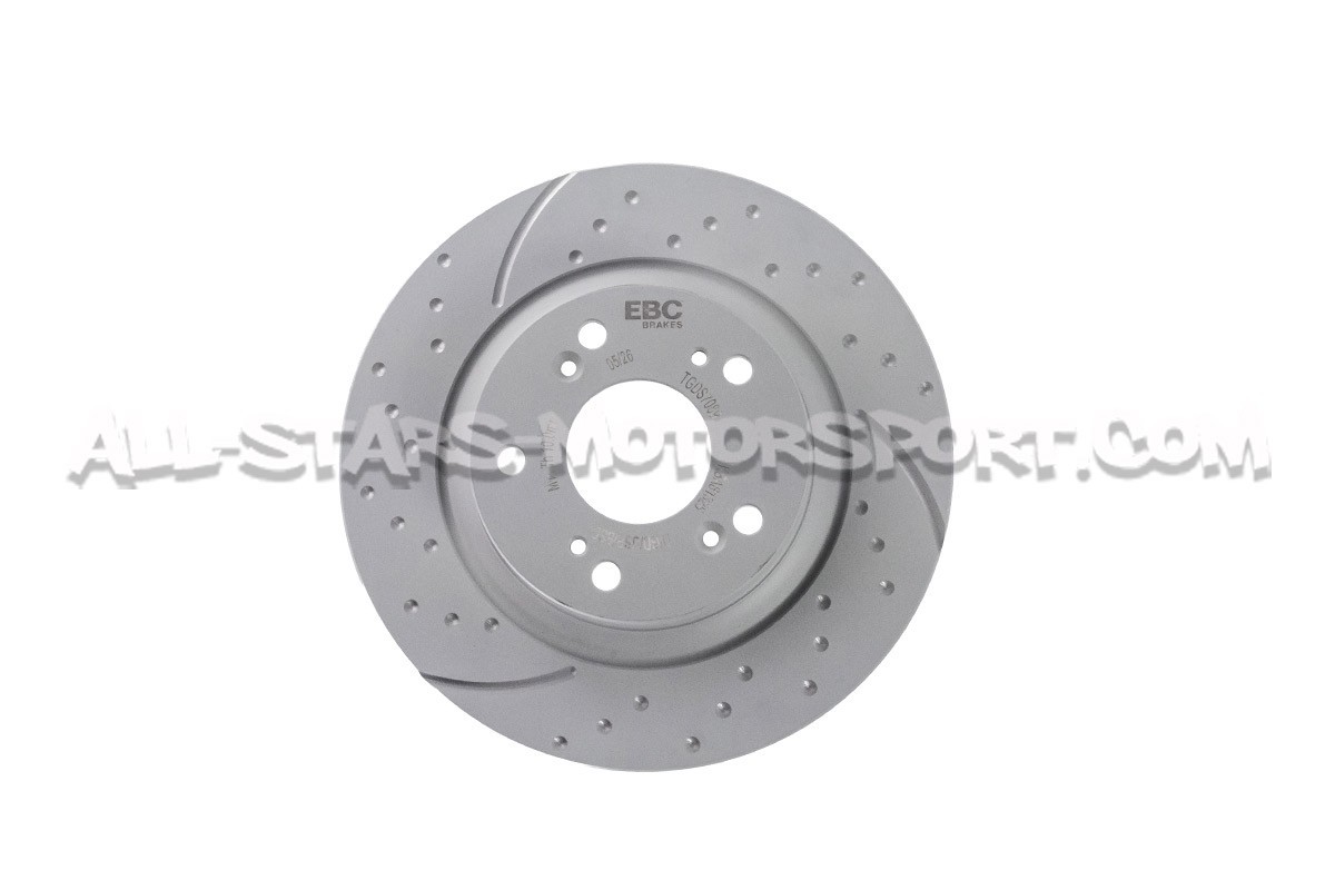 Honda S2000 EBC Turbo Grooved Rear Brake Discs