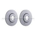 Discos de freno delanteros EBC Turbo Grooved para Golf 4 GTI / Polo...