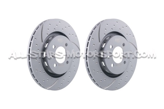 Seat Ibiza 6K Cupra EBC Turbo Grooved Front Brake Discs