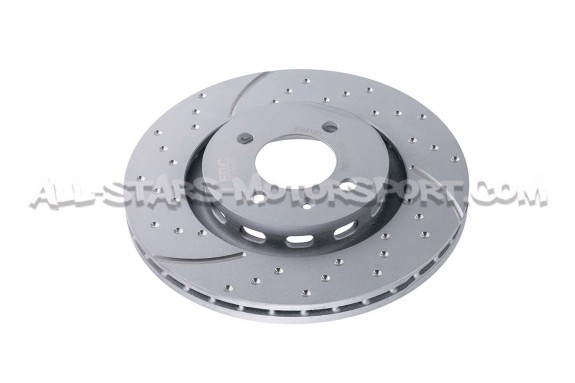 Disques de frein avants EBC Turbo Grooved pour Seat Ibiza 6K Cupra