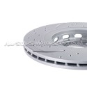 Discos de freno delanteros EBC Turbo Grooved para Seat Ibiza 6K Cupra