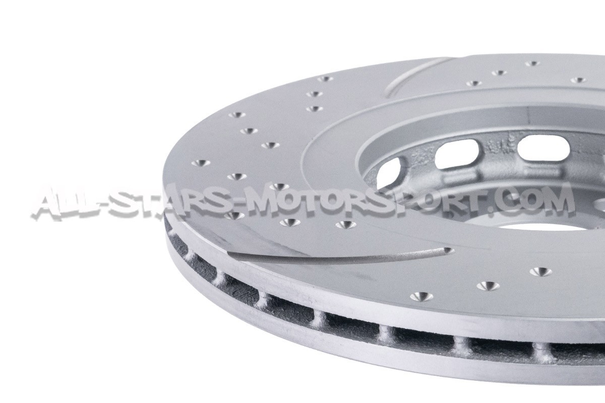 Discos de freno delanteros EBC Turbo Grooved para Seat Ibiza 6K Cupra
