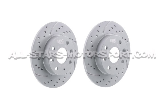 Mazda MX5 NA 1.6 EBC Turbo Grooved Rear Brake Discs