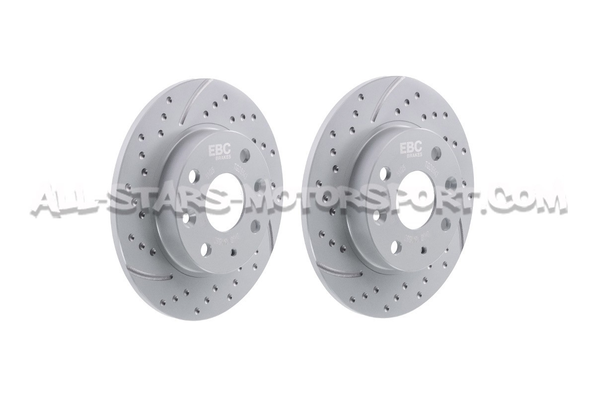 Mazda MX5 NA 1.6 EBC Turbo Grooved Rear Brake Discs