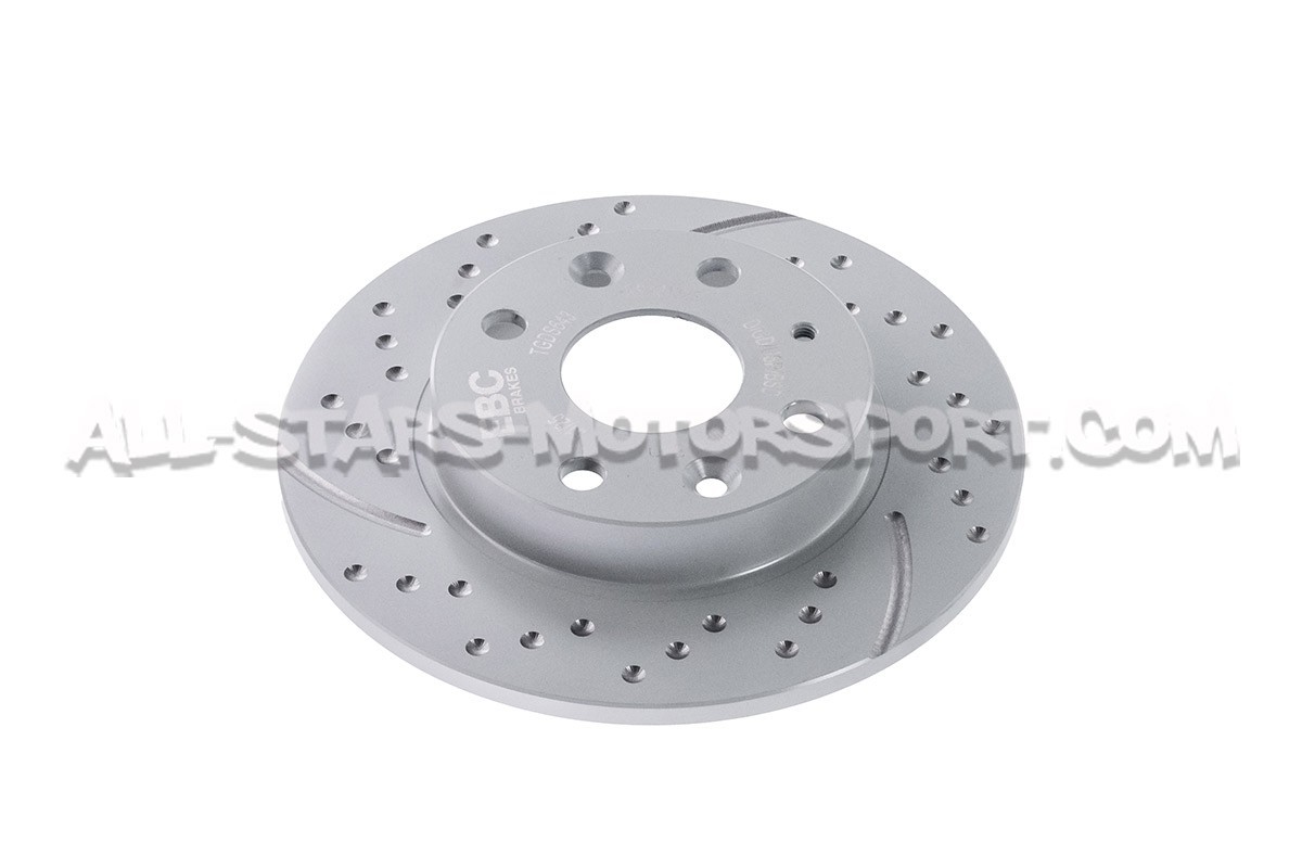 Mazda MX5 NA 1.6 EBC Turbo Grooved Rear Brake Discs