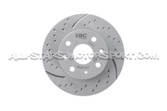 Disques de frein arrières EBC Turbo Grooved pour Mazda MX5 NA 1.6