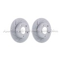 Disques de frein arrières EBC Turbo Grooved pour Audi S4 B5