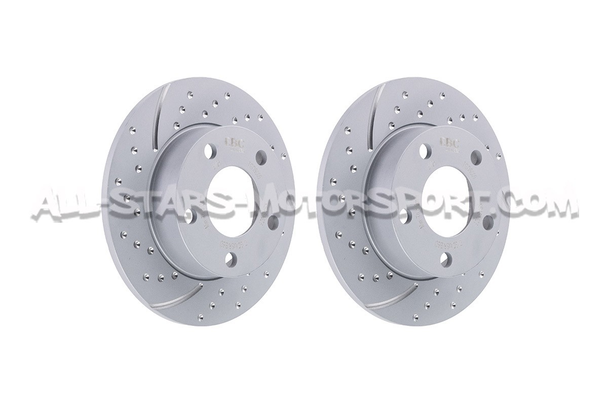 Audi S4 B5 EBC Turbo Grooved Rear Brake Discs